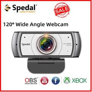 Spedal C920Pro 120 ° 광각 웹캠 1080P 풀 HD 마이크 포함 USB 화상 회의 노트북 컴퓨터 맥 PC용