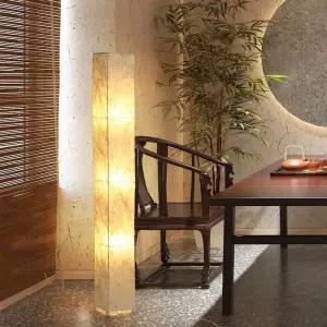 대형 한지 스탠드 조명 일본식 램프 인테리어 플로어