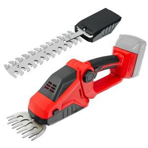 무선 헤지 트리머 2-in-1 잔디 가위 휴대용 전기 관목 키트 밀워키 18V 배터리 용 정원 도구 없음)