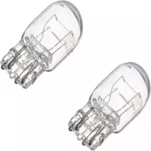 퓨지독스 2 PCS T20 7443 1891 21/5W 클리어 글래스 턴 시그널 스톱 브레이크 테일 전구 - DRL 표시등