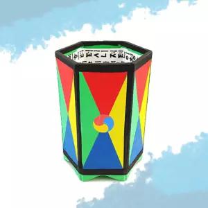 한국전통공예 육각 태극필통꽂이 DIY키트 1번 미술놀이 어린이집 할머니선물 카페장식