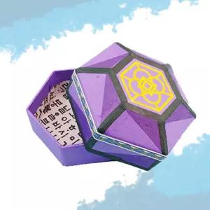 어르신 전통한지공예 악세사리함 DIY키트 2번 초등학교 어린이집 생일선물 장식품