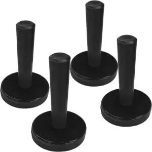 자동차용 Yourkar 4PCS 비닐 랩 자석 자동차 그립퍼 홀더 틴트 도구 사인 창문 틴팅(블랙)용 자동 필름