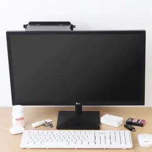 [마이모노샵][마이모노샵] 스크린 모니터 TV위 수납 보관 정리 트레이 선반 2개 창고 (17841002)