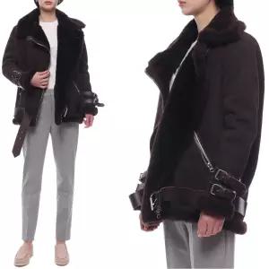 아크네스튜디오 [아크네스튜디오] 여성 VELOCITE 무스탕 (VELOCITE 1AB144 725)