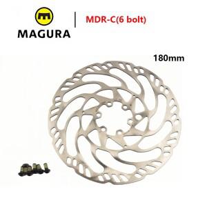 MAGURA MDR-C 산악 자전거 로터 2mm 두께 6 볼트 디스크 브레이크 180mm 전체 MT 시리즈용