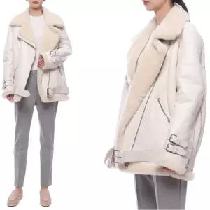 아크네스튜디오 [아크네스튜디오] 여성 VELOCITE 무스탕 (VELOCITE 1AB144 100)