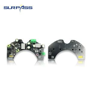 클래스 D 오디오 앰프 보드 AUX USB 스피커 스테레오 블루투스 홈 시어터 호텔용 내장 4 채널 30W