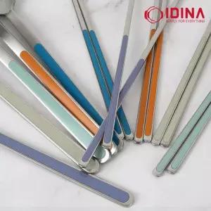 [마이모노샵][마이모노샵] 음식점 식당 가정용 상차림 파스텔컬러 수저세트 숟가락 (17839866)