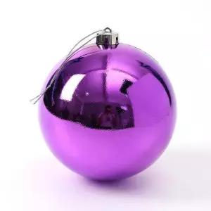 [마이모노샵][마이모노샵] 트리 데코 오너먼트 퍼플 유광 행잉 장식볼 구슬 (43374376)