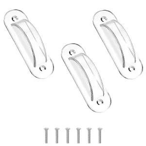 3개의 벽면 스위치 가드 용 안전 조명 커버 플레이트 보호 잠금 토글 장치 켜기 및 끄기 방지