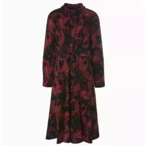 벨리시앙 플라워 페이즐리 패턴 원피스 OP4402