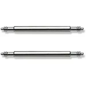 밴드를 시계에 부착하기 위한 스테인리스 스틸 16mm 스프링 바 시계 밴드 핀 2개