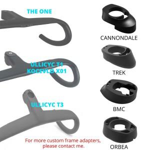 KOCEVLO-X01/ TheOne Pro /T1/T3 통합 핸들바용 3D 프린트된 Madone 8 /Emonda/ORBEA /V4RS 어댑터