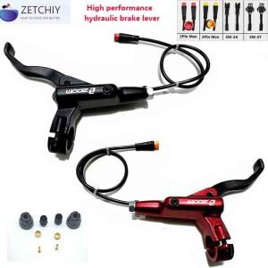 줌2 3 피스톤 유압 브레이크 레버 전원 차단 오일 SM2A 2Pin 플매트 카펫 러그 전기 자전거 스쿠터