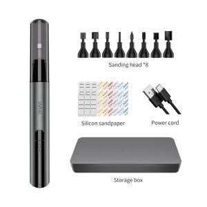 DSPIAE ES-A 프로 업그레이드 왕복식 전동 샌더 일루시브 섀도우 조립 모델 취미 연마 펜 공예 도구 키트