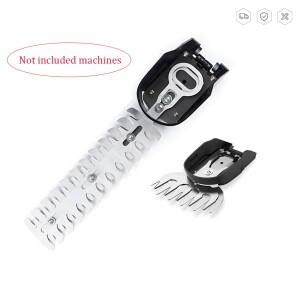 무선 전기 헤지 트리머 교체 가능 액세서리 가정용 관목 잡초 가지 치기 모어 정원 도구