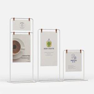 철재배너 거치대 스탠드 POP스탠드 입구 메뉴 POP 표지판 철제배너 xcm