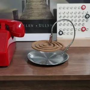 실버 모기향 거치대 모기향 연소기 세트