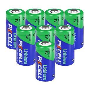 12PCS CR123A 3V 리튬 배터리 2/3A CR17335 기본