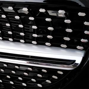 메르세데스 벤츠 호환 A GLA CLA 클래스 W177 H247 C117 차량 에어 인테이크 그릴 장식 스팽글 별이 빛나는