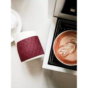 핸들리스 스팀피쳐 밀크저그 뾰족한 스팀피처 실리콘 모음 케이스 450ml