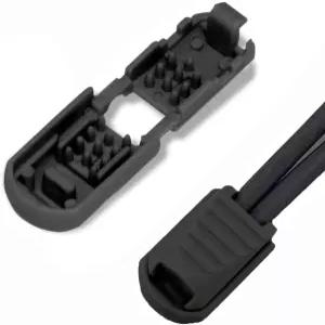 RJ-Sport 12 PCS 프리미엄 나일론 코드 엔드 팁 지퍼 풀 탭 신발 레이스 클립