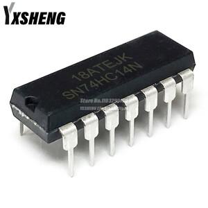 10PCS SN74HC14N DIP14 인버터 육각 슈미트 트리거 IC 칩