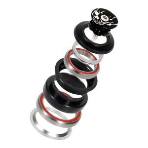 CHOOEE-자전거 헤드셋 44-55mm 1-1/8 -1 1/2 스트레이트 테이퍼 포크 28.6mm 내부 반통합 MTB 로드 바이크