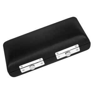 플루트 보관함 악기용 보호 편리한 하드우드 캐리 베 내압 나무 홀더 상자 여행