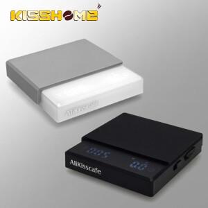 AliKisscafe 디지털 주방 커피 저울 타이머 포함 전자 측정 0.1g 고정밀 바리스타 에스프레소 액세서리