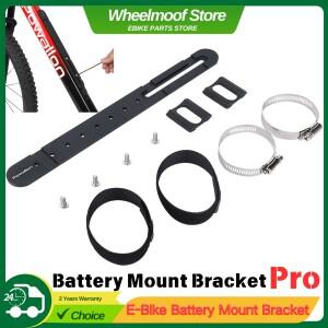 호환상품 전기 자전거 배터리 브래킷 Hailong Polly Shark 마운트 홀더 용 알루미늄 합금 전자 박스