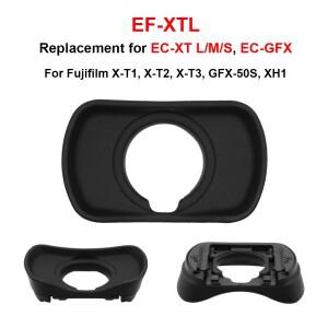 후지 필름 X-T1 EF-XTL GFX-50SGFX100SXH1 용 X-T4 고무 아이피스 아이 컵 EC-XT L/ M/ S/ EC-GFX 대체