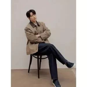 [매장정품] 빈폴 (양말) 25FW 레더 칼라 필드 재킷 - 베이지BC5938CP5A)