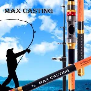 S.J맥스캐스팅 원투릴 갯바위 참돔 바다 원투 낚시대