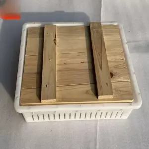 대형 두부틀 원목누름판 업소용 프레스 도구