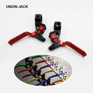 UNIONJACK CNC 합금 자전거 캘리퍼스 브레이크 레버 Brompton PLINE Tline 접이식 사이클링 액세서리 용 초