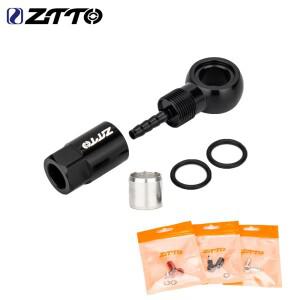 ZTTO 자전거 유압 브레이크 올리브 커넥터 산악 호스 오일 니들 헤드 SLX XT