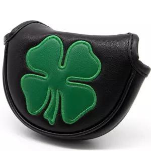 Barudan golf 퍼터 커버 하프 말렛 헤드커버 마그네틱 클럽 프로텍터 (블랙)_168183