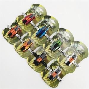 접이식 자전거 V 브레이크 캘리퍼 슈 세트 브롬튼 버디 슈즈