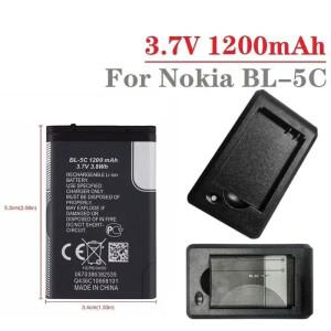 PURFIELD BL-5C 3.7V 1200mAh 리튬 이온 배터리 Nokia 6267 6330 6555 6600 1100 1208