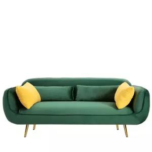 북유럽 조개소파벨벳 쇼파 대기의자 2인용 의류매장