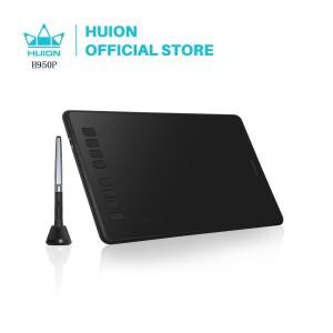 HUION-초경량 그래픽 태블릿 H640P H950P 디지털 드로잉 펜 PC 안드로이드 폰용 배터리 없는 스타일러스