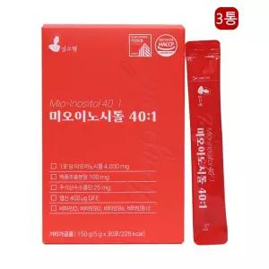 김소형 미오 이노시톨 4000 엽산 비타민b 성인 여성 임신준비 30포x3 3개월