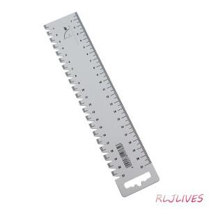 퀼트 눈금자 도구 바느질 측정 게이지 액세서리 DIY 패치워크 솔기