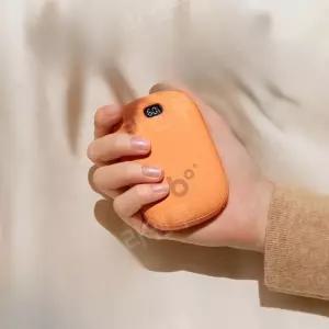 베이지 손난로 전기 JISULIFE 핸드 충전식 휴대용 USB 워머 핫팻