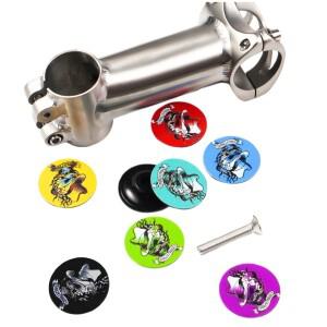 호환상품 CHOOEE MTB 로드 바이크 볼 커버 알루미늄 합금 자전거 스템 헤드셋 탑 캡 사이클링 액세서리