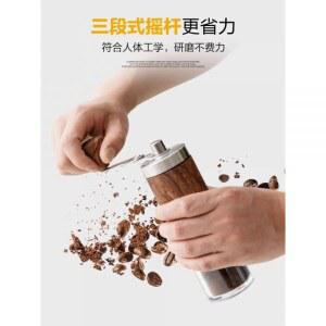 커피가는기계 홈카페 원두 그라인드 핸드 업소용 캠핑커피 원두그라인더 기계 검정 핸드밀