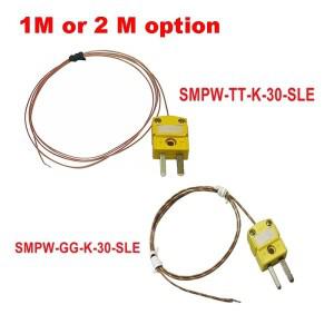 BGA 오메가 K 타입 온도계 와이어 열전대 센서 프로브 테스터 라인 재작업 납땜 스테이션용 1m 2m