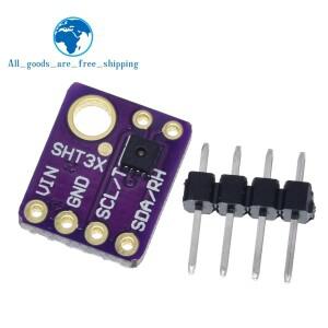 TZT SHT31 온도 습도 센서 모듈 Arduino 용 IIC I2C 브레이크 아웃 날씨 3V 5V